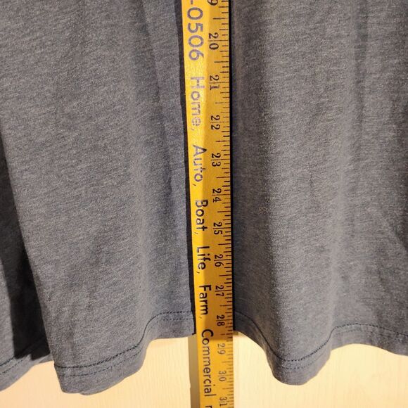 The North Face tshirt mens L Large blue truck camping graphic tee short sleeve - Picture 6 of 8